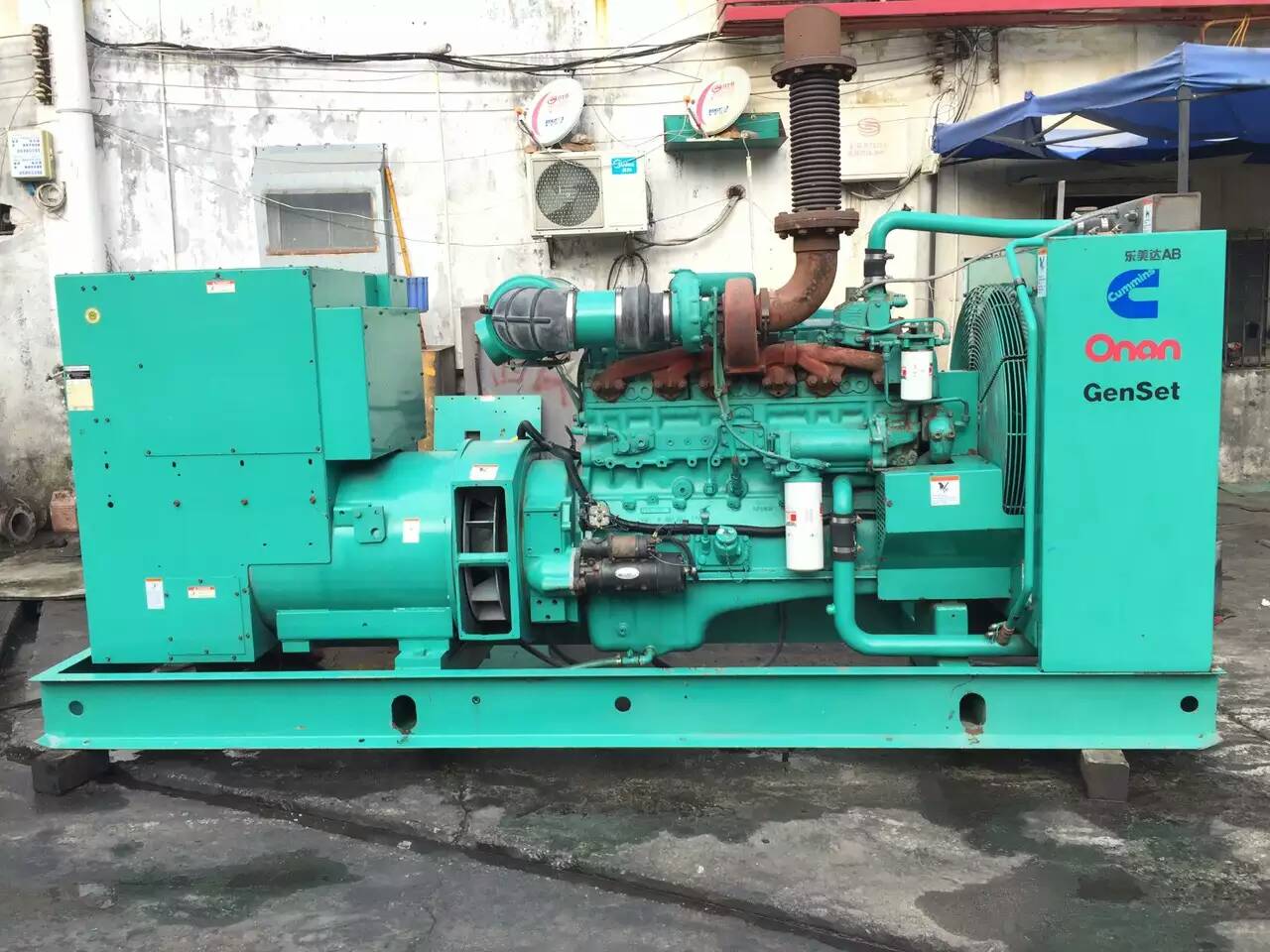 定南租赁发电机-柴油发电机不正常冒烟的原因